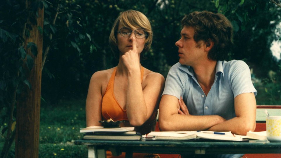 Daniela Kolářová a Oldřich Vízner ve filmu Léto s kovbojem.